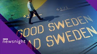 Sweden Truth lies amp manipulated narratives  BBC Newsnight [upl. by Jarrid]