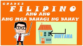 FILIPINO  ANO ANO ANG MGA BAHAGI NG BAHAY  GRADE 3 TCHR LEON TV [upl. by Jit]