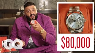 DJ Khaled Shows Off His Insane Jewelry Collection  GQ [upl. by Evetta324]