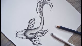 Dessiner un poisson  Tutoriel [upl. by Allemac]