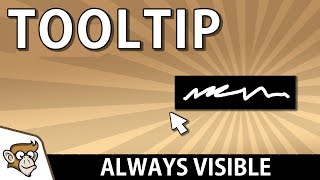 How to make a Tooltip Always Visible Unity Tutorial for Beginners [upl. by Eesak]