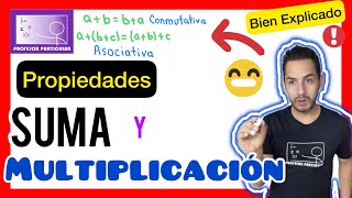 ✅PROPIEDADES de la SUMA y MULTIPLICACIÓN  𝘼𝙥𝙧é𝙣𝙙𝙚𝙡𝙤 𝙔𝘼😎​🫵​💯​  Aritmética [upl. by Lauzon]