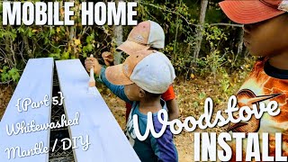 Wood burning stove installation detailed How to [upl. by Esidnak391]