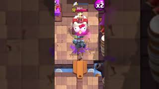 bro knows how to defend like a pro shorts clashroyale memes viralvideo [upl. by Dnilasor]