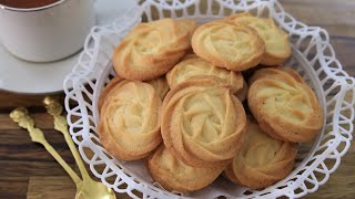 Butter Cookies Recipe  How to Make Butter cookies [upl. by Jac]