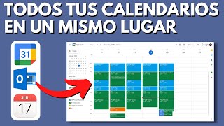 Cómo conectar tus calendarios y verlos todos en un único lugar Calendario de Google Outlook iCal [upl. by Gaul554]