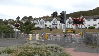 Deganwy Quay Level Crossing [upl. by Hgielrebmik123]