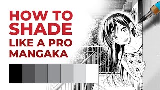 No more boring flat artworks How to Shade Your Manga like a PRO [upl. by Suiratnod262]