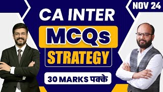 CA Inter Sep 24 MCQs Strategy  How to Practice ICAI MCQs Questions  How to Solve MCQs Questions [upl. by Wilser283]