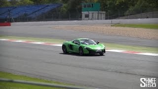 Driving my 650S Spider at Silverstone  Pure McLaren [upl. by Llenwahs450]