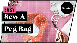 How To Sew A Peg Bag [upl. by Larimer]