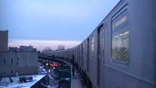 Railfan R142A 6 Train Arriving At Buhre Avenue [upl. by Ramar]