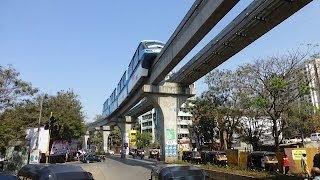 Mumbai Monorail February 2014 [upl. by Tesler762]