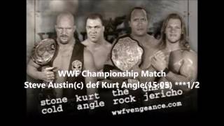 WWF Vengeance 2001 Review [upl. by Atsahc526]