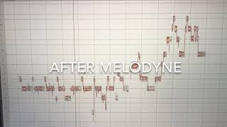 Melodyne on Lead Vocals  Before and After Comparison [upl. by Mortie]