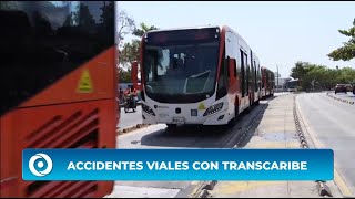 ACCIDENTES VIALES CON TRANSCARIBE [upl. by Sato]