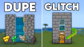 TOP 5 Glitches in 121 Minecraft Bedrock Edition Latest Working [upl. by Mandell]