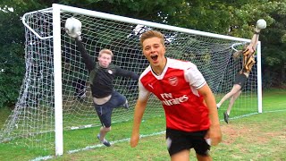 FOOTBALL CHALLENGES WITH THE WORLDS BEST GOALKEEPERS [upl. by Pren140]