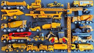 Bulldozer Dump Truck Tower Crane Asphalt Paver Mixer Truck Compactor Concrete Pump Forklift [upl. by Atihcnoc37]