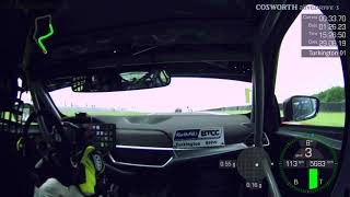 Pole Lap Colin Turkington  Oulton Park  BTCC 2019 [upl. by Lyrrehs395]