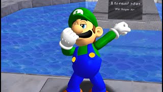 Unlocking Luigi  Super Mario 64 Render96 Project 142 [upl. by Gustafsson912]