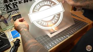 How To Start a Clothing Brand  Using a Vinyl Cutter and Heat Press [upl. by Eyoj]