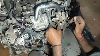 Etios full engine fitting in car  Mr Mechanic  Tamil [upl. by Yadsendew]