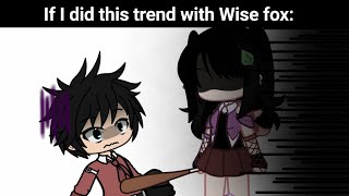 How normal people do this Trend Vs How me and Wise fox do this Trend 🙂 [upl. by Revilo]