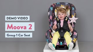 Cosatto MOOVA 2 Group 1 Car Seat  Product Video [upl. by Oicafinob]