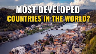 10 Most Developed Countries in the World 2024 [upl. by Eseret50]