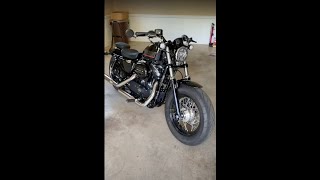 Sportster Handlebar Install stepbystep guide [upl. by Elleniad346]