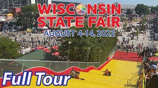 The 2022 Wisconsin State Fair  Full Tour [upl. by Leirbma]