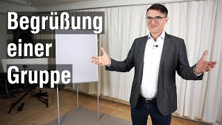 Begrüßung einer Gruppe  Anno Lauten [upl. by Dallon]