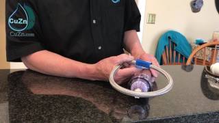 How to Install an Inline Refrigerator Water Filter [upl. by Alekehs305]