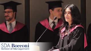 Commencement Speech 2012  FullTime MBA  SDA Bocconi [upl. by Pinelli24]