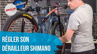 Tuto VTT  Régler son dérailleur arrière Shimano 11 ou 12 vitesses [upl. by Kirsch]