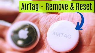 How to Hard Reset AirTag amp Remove from Apple ID and Reset AirTag Without iPhone [upl. by Ynnam]