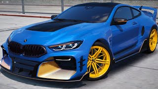 BMW M8 Competition Hycade GTA 5 [upl. by Acinyt]