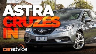 2017 Holden Astra Review  CarTelltv [upl. by Yelsnit]