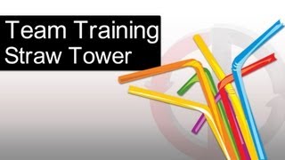 WDM Group Team Training Straw Tower [upl. by Zoller]