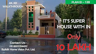 25 x 45 house plan  2 BHK Latest house plan 125 Gaj ka naksha  BUILD IT HOME [upl. by Aiynot]