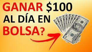 🔥 Cómo GANAR 100 DÓLARES al DÍA en BOLSA de media 👉4 OPORTUNIDADES de Inversión [upl. by Fitzpatrick521]