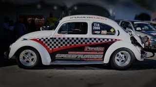 Fusca Turbo 0 a 190kmh em 67s  Recorde TTB ECPA 201m [upl. by Anniahs860]