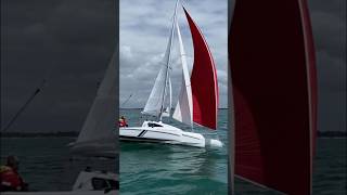 Astus 225 Trimaran  Multihulls World [upl. by Hannavahs972]