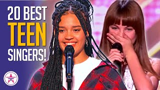 TOP 20 BEST TEEN SINGERS on Got Talent Worldwide Whos Your Fave [upl. by Hamitaf]