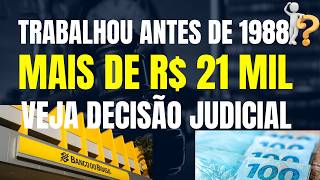 Devolução de dinheiro para quem trabalhou entre os anos de 1971 até 4 de outubro de 1999 [upl. by Dominik]