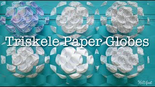 Hattifant  ORIGINAL Triskele Paper Globe  Tutorial [upl. by Riamo]