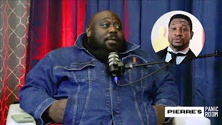 Faizon Love on Johnathan Majors quotIf Youre a Black man in America and successful they comingquot [upl. by Ydissac480]