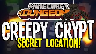 CREEPY CRYPT How to Unlock Creeper Woods Secret Level  Minecraft Dungeons Secrets [upl. by Oirtemed]