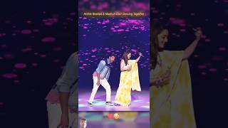 Hrithik Roshan amp Madhuri dixit Dance Together legend dancing bollywood madhuridixt dance love [upl. by Gibun]